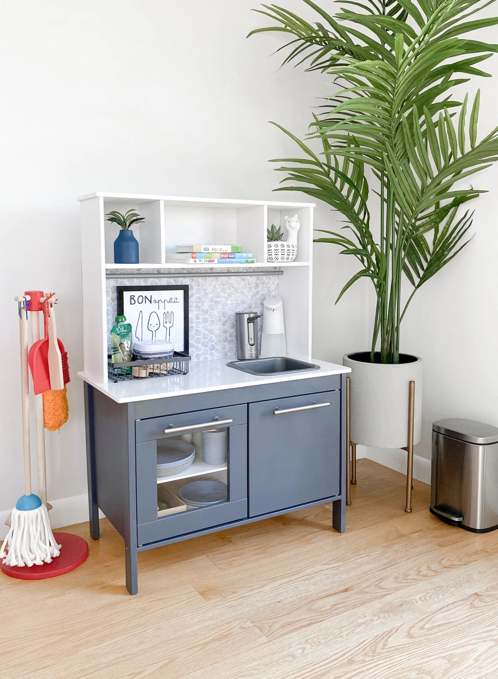Make your IKEA Play Kitchen stylish and functional